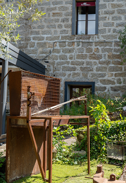 Barbecue du restaurant en Corse de l’Auberge U Mulinu à Casalabriva